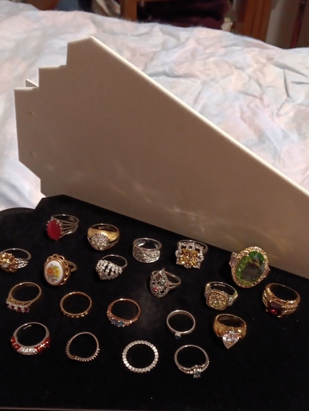 20 Rings...Many Marked Designer..some Gold Filled, Silver
